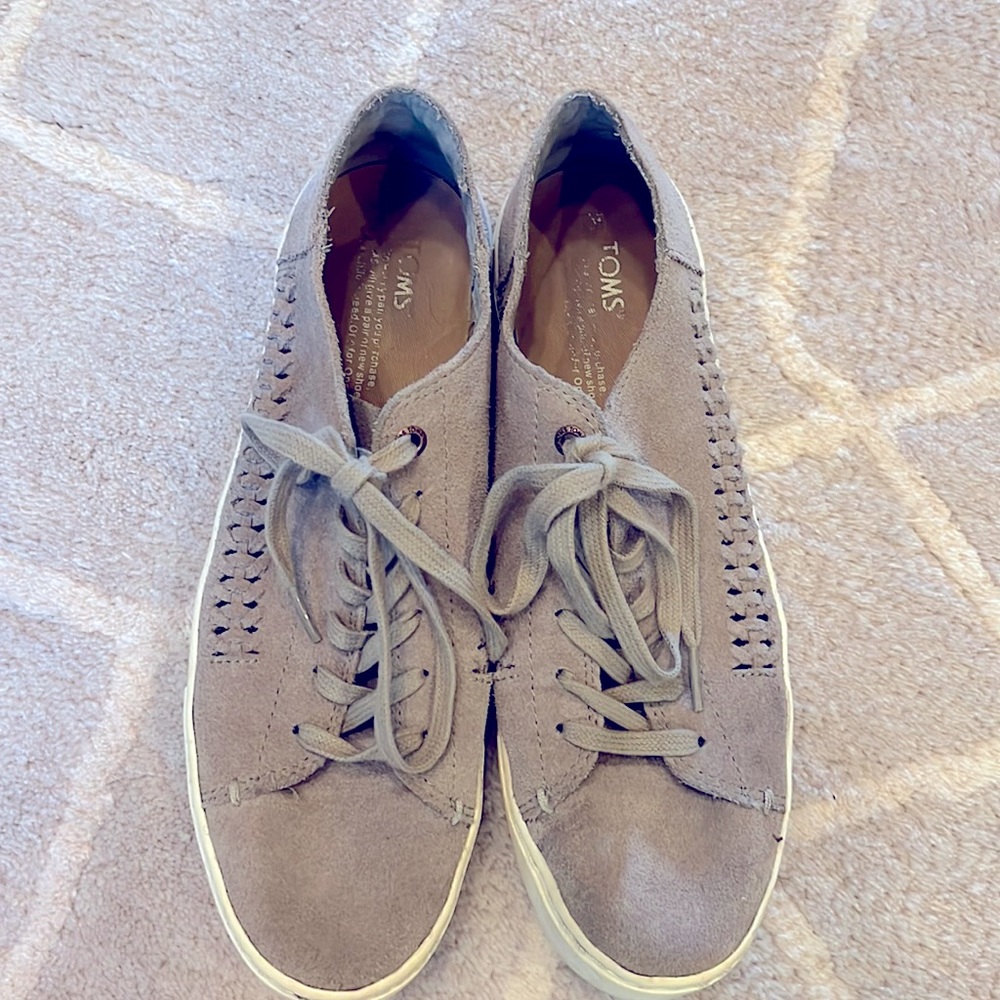 Toms shoes - deconstructed suede Lenox